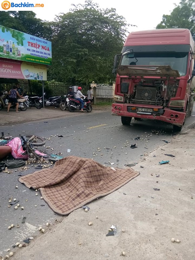 Hiện trường vụ tai nạn sáng nay ở Tuyên Quang