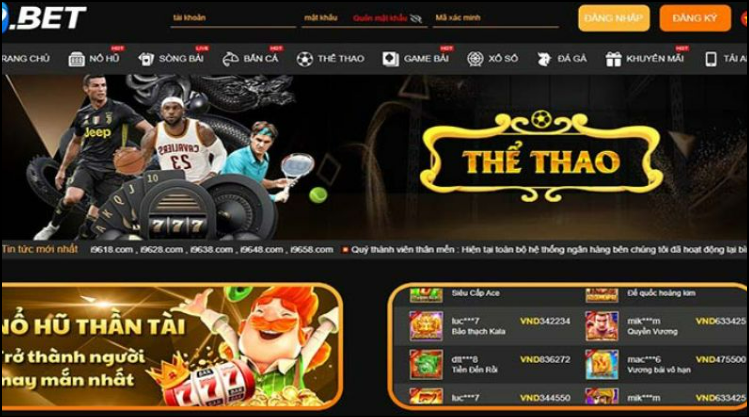 i9BET có rất nhiều sản phẩm game đa dạng, hấp dẫn