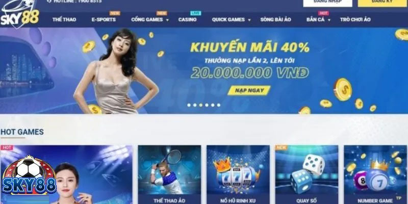 Khám phá Sky88 – nhà cái trực tuyến hàng đầu tại châu Á